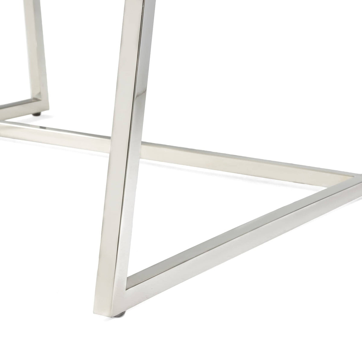 THE FURNITURE CO. Accent Chair Parisian White Leather Sofa Occassional Chair