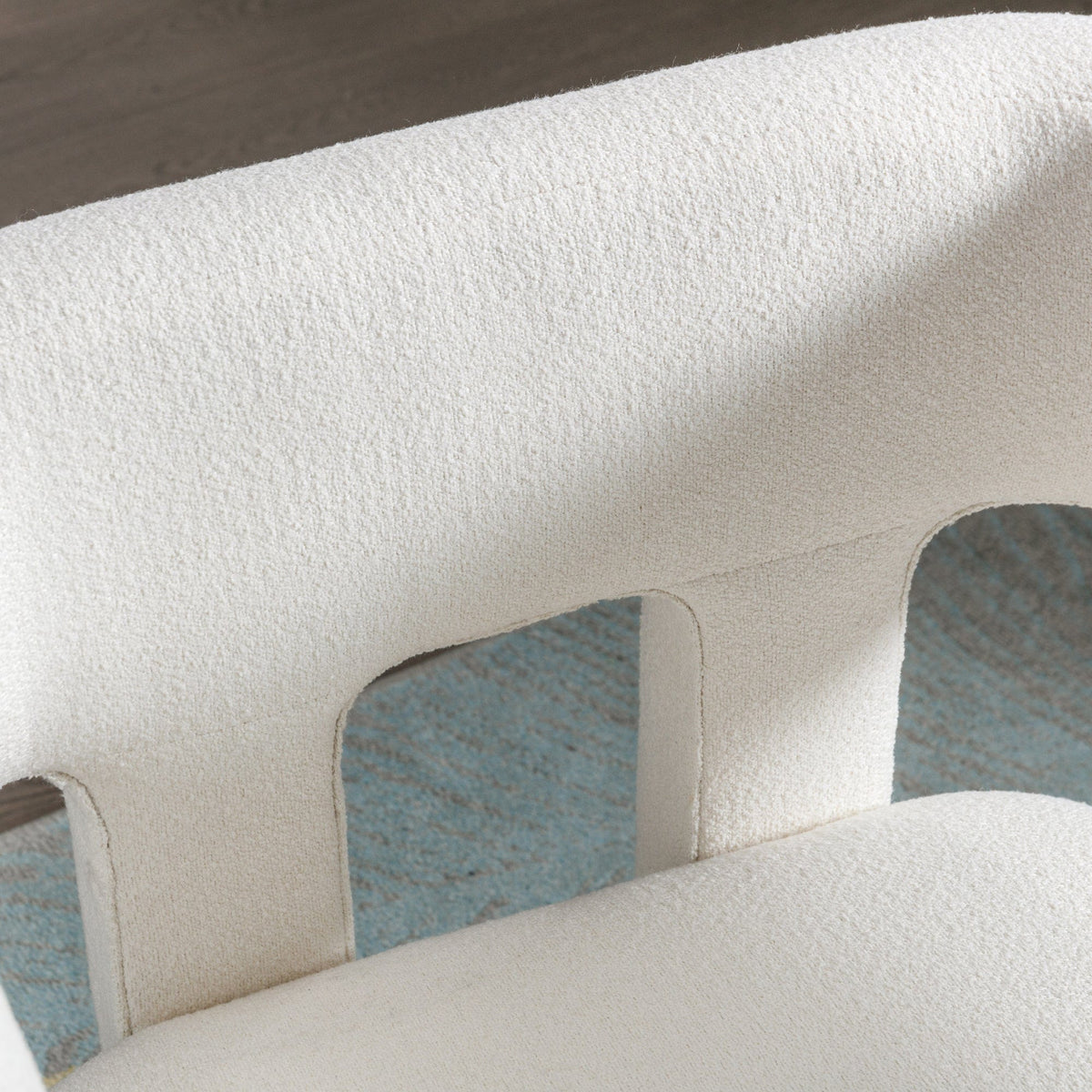 THE FURNITURE CO. Accent Chair Set of Two Contemporary Beige Linen Accent Chair