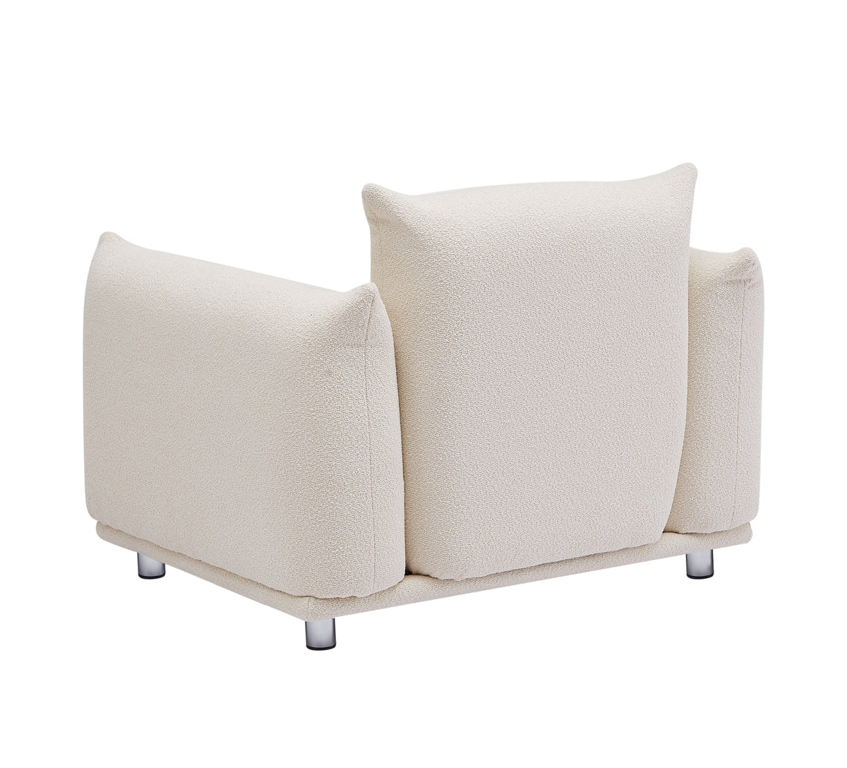 THE FURNITURE CO. Accent Chair Sherpa Beige Accent Chair For Stylish Living Spaces