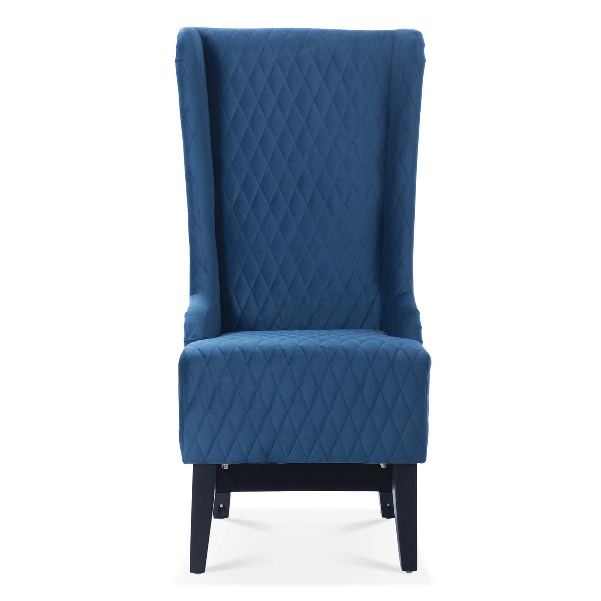 THE FURNITURE CO. Accent Chair Wide High Wingback Velvet Accent Chair
