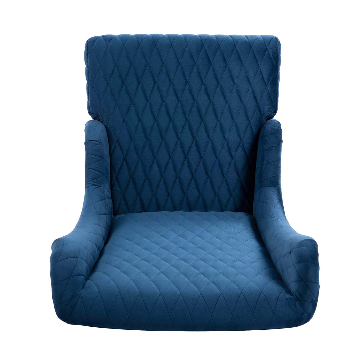 THE FURNITURE CO. Accent Chair Wide High Wingback Velvet Accent Chair