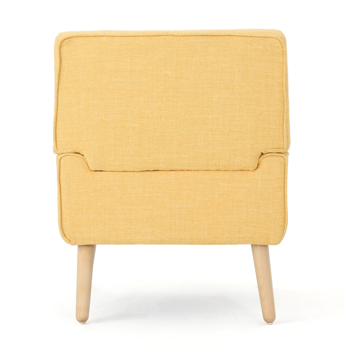 THE FURNITURE CO. Accent Chair Yellow Brooke Retro Club Chair