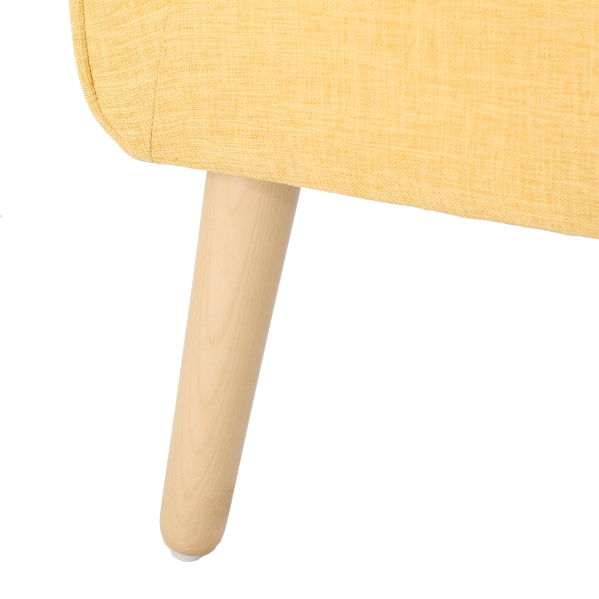 THE FURNITURE CO. Accent Chair Yellow Brooke Retro Club Chair