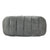 THE FURNITURE CO. Bean Bag Chair Gray Chenille Bean Shape 2-Seater Lazy Sofa