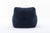 THE FURNITURE CO. Bean Bag Chair Soft Teddy Tufted Bean Bag Chair in Dark Blue