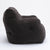 THE FURNITURE CO. Bean Bag Chair Soft Teddy Tufted Bean Bag Chair in Dark Gray