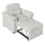 THE FURNITURE CO. Convertible Sofa Sleeper Curved Beige 3-In-1 Convertible Sleeper Chair with Adjustable Backrest