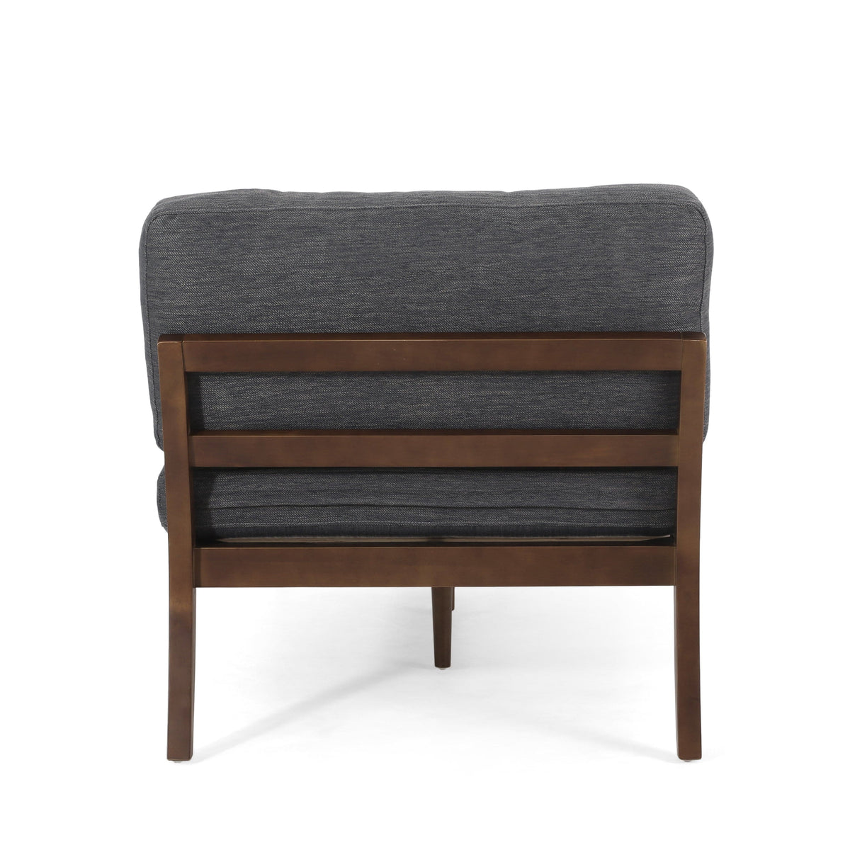 THE FURNITURE CO. Convertible Sofa Sleeper Minimal Charcoal Fabric Chaise Lounge Sofa