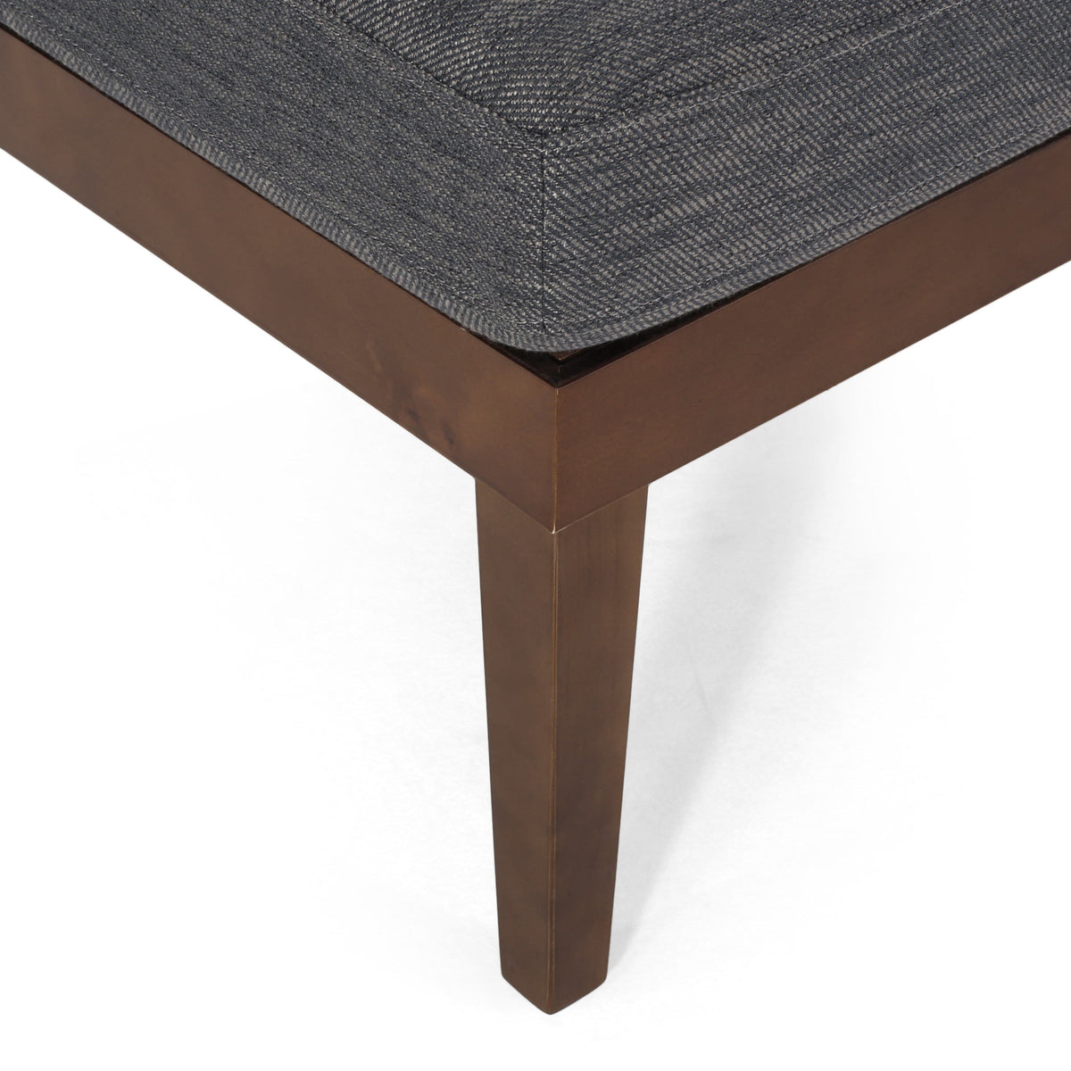 THE FURNITURE CO. Convertible Sofa Sleeper Minimal Charcoal Fabric Chaise Lounge Sofa