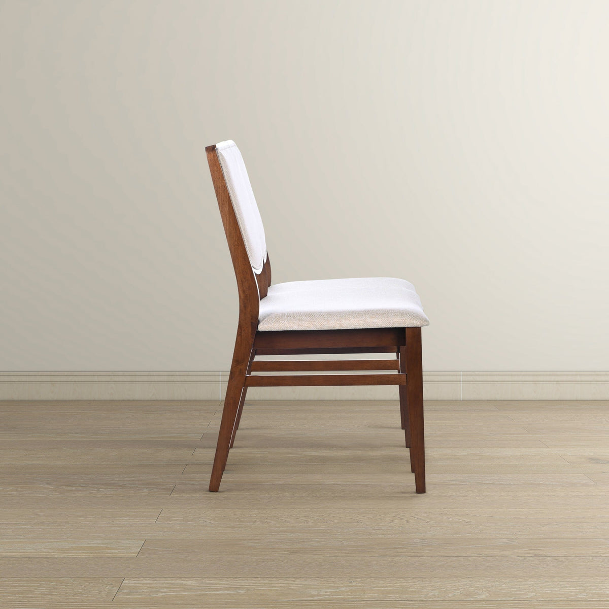 THE FURNITURE CO. Dining Chairs Luxury Skylar Beige Fabric Dining Chairs for Elegant Dining Spaces