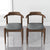 THE FURNITURE CO. Dining Chairs Sophisticated Grey Fabric Dining Chairs for Stylish Dining Spaces