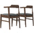 THE FURNITURE CO. Dining Chairs Sophisticated Grey Fabric Dining Chairs for Stylish Dining Spaces