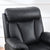 THE FURNITURE CO. Power Lift Recliner Black Electric Power Lift Recliner Chair With Remote Control