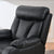 THE FURNITURE CO. Power Lift Recliner Black Electric Power Lift Recliner Chair With Remote Control