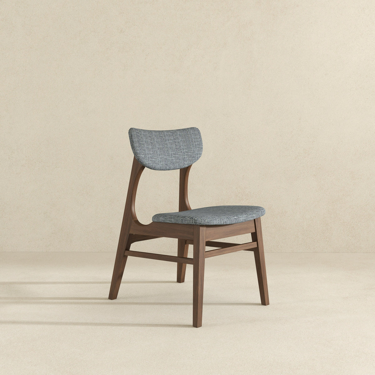 THE FURNITURE CO. Premium Dark Grey Dining Chairs for Elegant Dining Spaces.