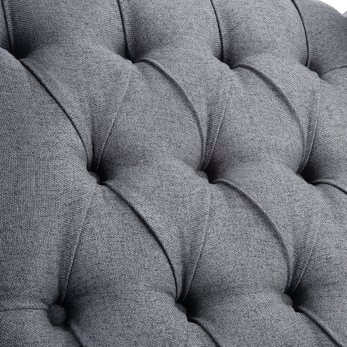 THE FURNITURE CO. Recliner Chair Gray Fabric Accent Recliner Chair