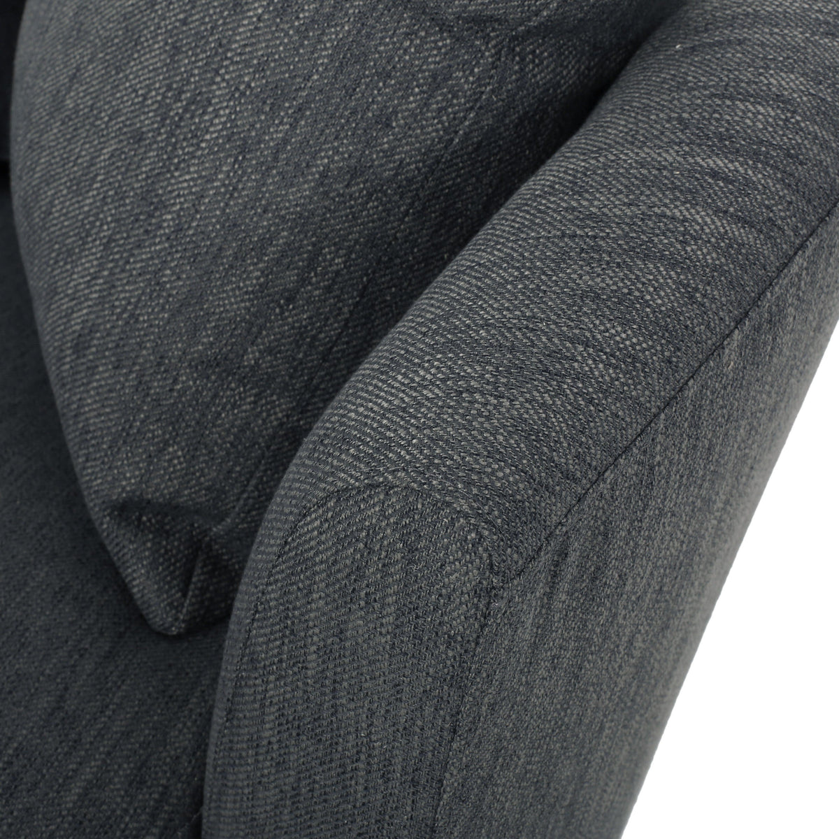 THE FURNITURE CO. Swivel Chair Charcoal Swivel Club Chair