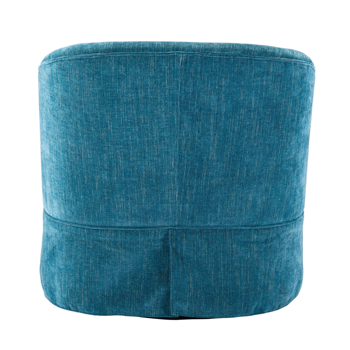 THE FURNITURE CO. Swivel Chair Green Linen Blend Swivel Accent Armchair