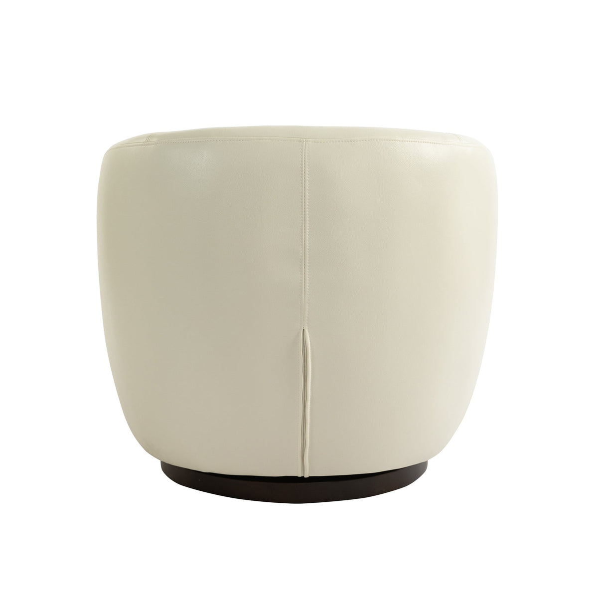 THE FURNITURE CO. Swivel Chair Modern Light Beige Swivel Accent Armchair