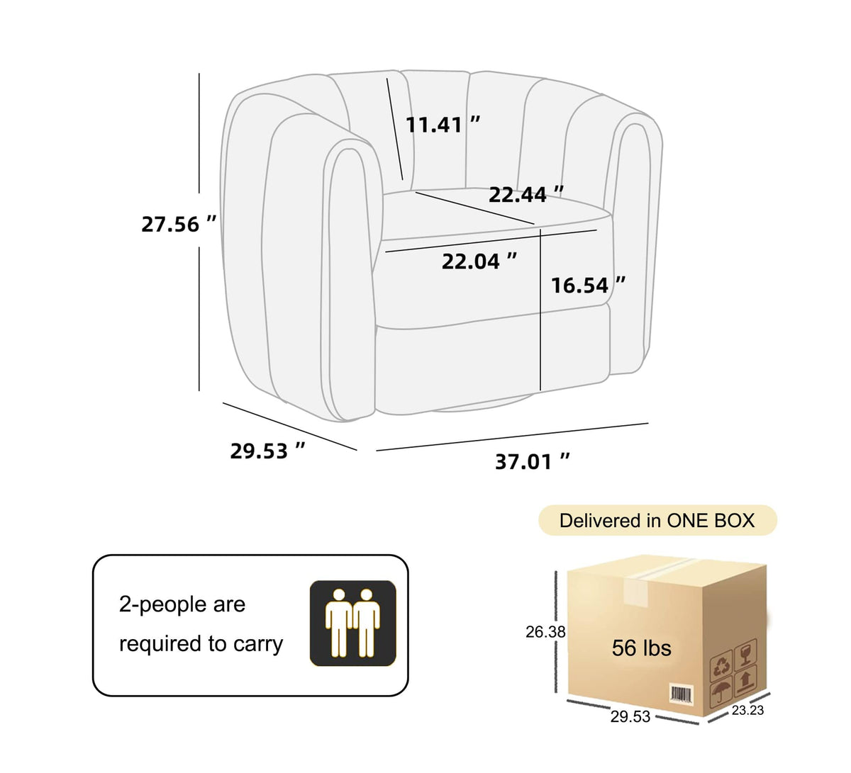 THE FURNITURE CO. Swivel Chair Wide Swivel Accent Chair Upholstered In Pink Teddy