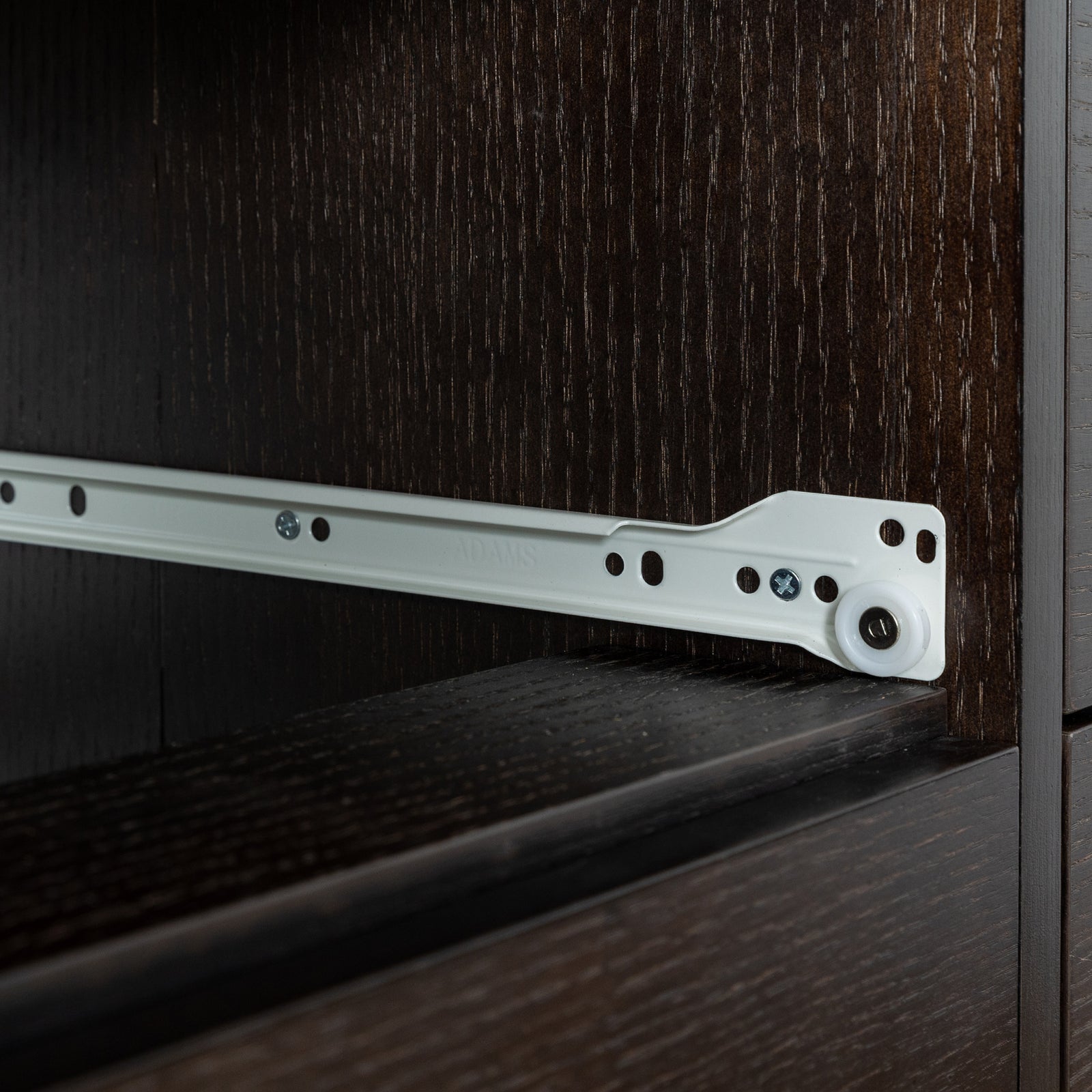 THE FURNITURE CO. Vanity Default Solid Wood Spray-Painted Dresser Buffet Tableware Cabinet With Retro Round Handle In Auburn