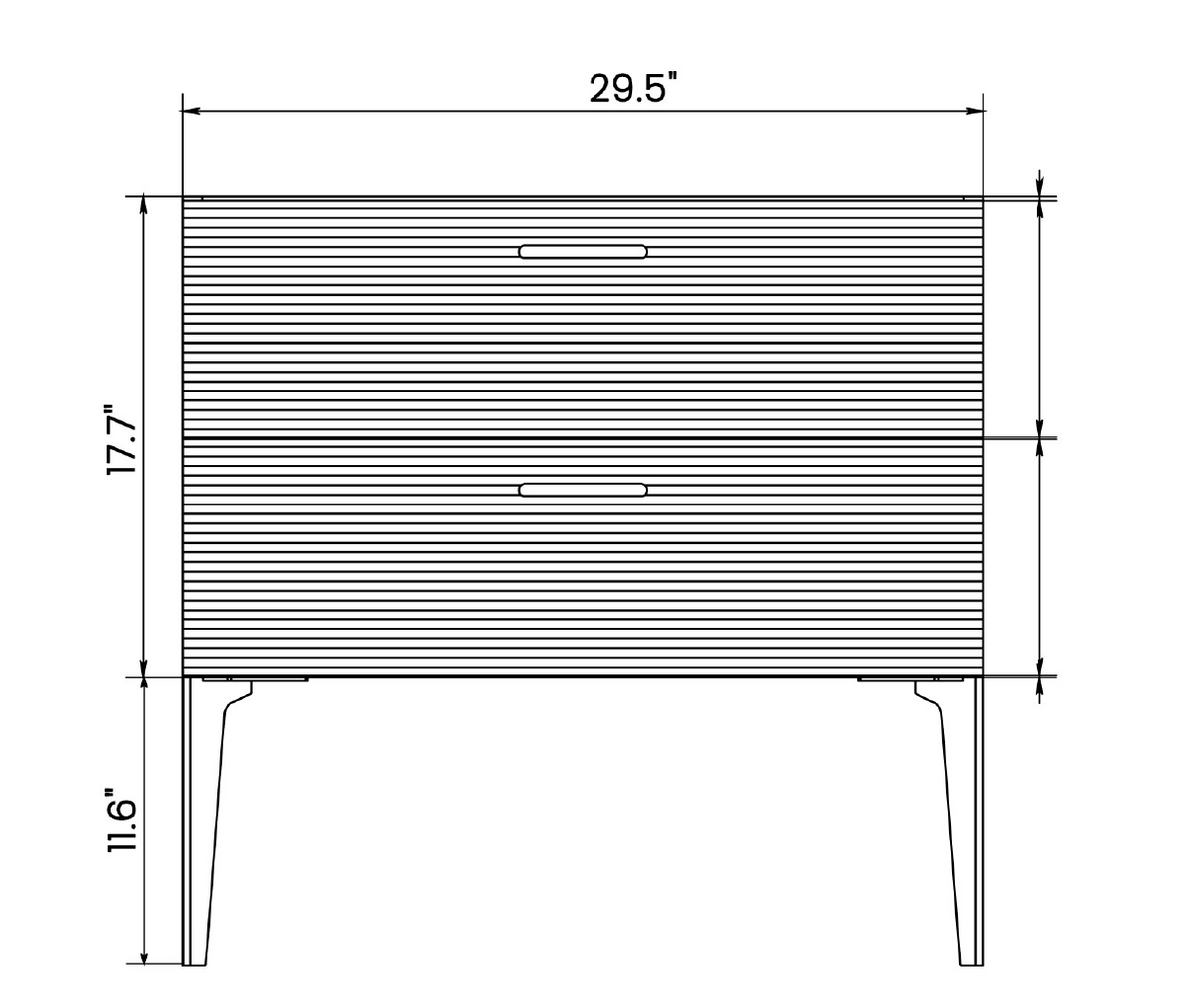 THE FURNITURE CO. Vanity Default Striped Natural Oak Bathroom Vanity with Ceramic Sink Freestanding Design In Oak