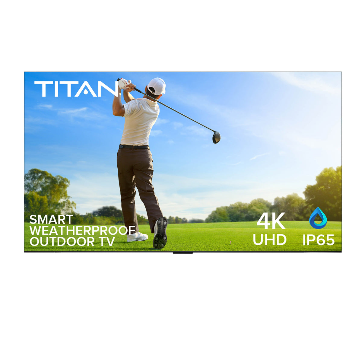 Titan Outdoor TV T100 / 98&quot; Weatherproof Outdoor TV Full Sun T-100 UHD 4K Smart TV powered by TCL AIPQ Engine Gen3