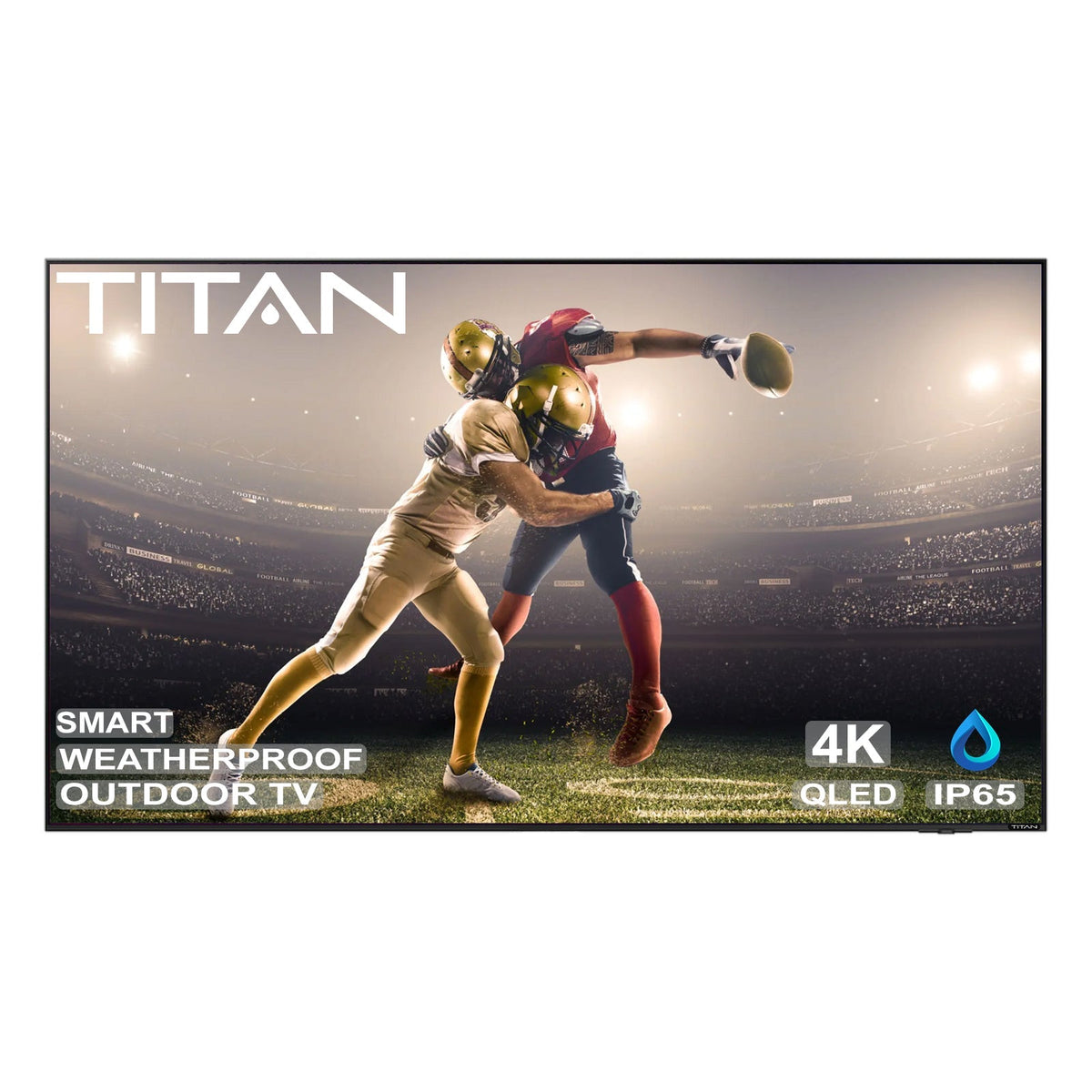 TITAN Televisions 43" Titan Weatherproof Outdoor TV Full Sun S-300 QLED 4K Smart TV powered by Samsung Tizen SmartThings