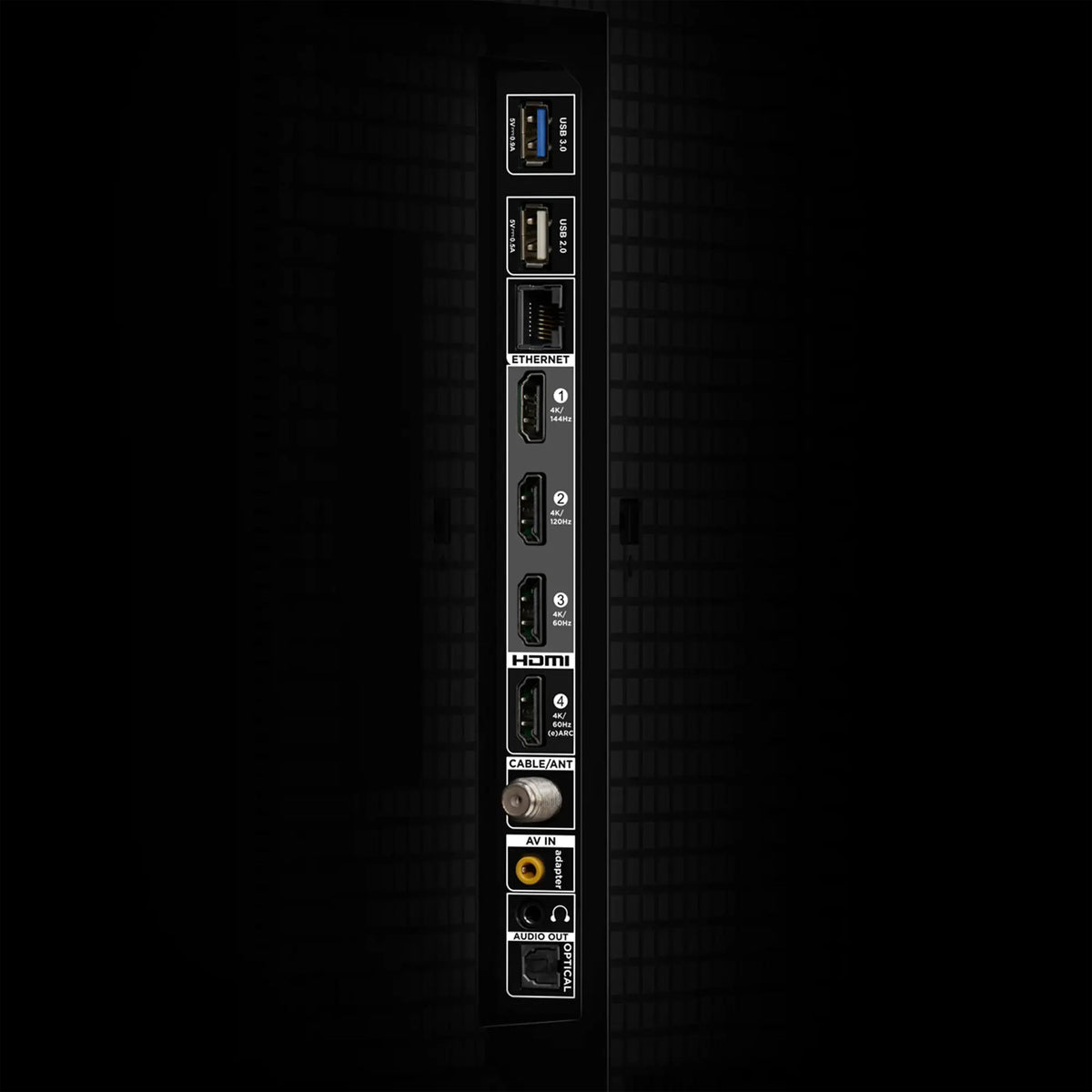 TITAN Televisions Titan Weatherproof Outdoor TV Full Sun G-300 Mini LED QLED 4K Smart TV powered by Google TV OS