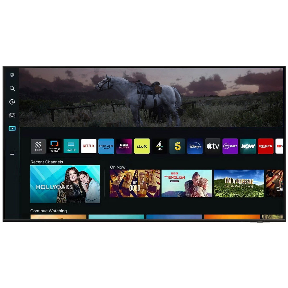TITAN Televisions Titan Weatherproof Outdoor TV Partial Sun S-100 QLED 4K Smart TV powered by Samsung Tizen SmartThings