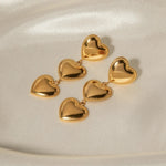 Load image into Gallery viewer, Triple Hearts Drop Earrings
