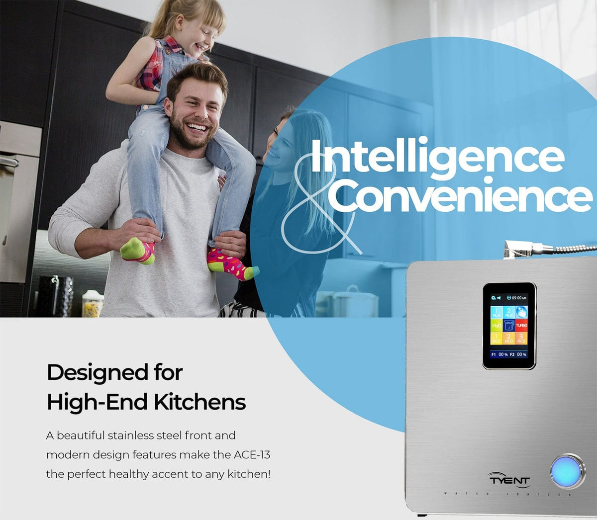 TYENT Water Ionizers ACE-13 TURBO