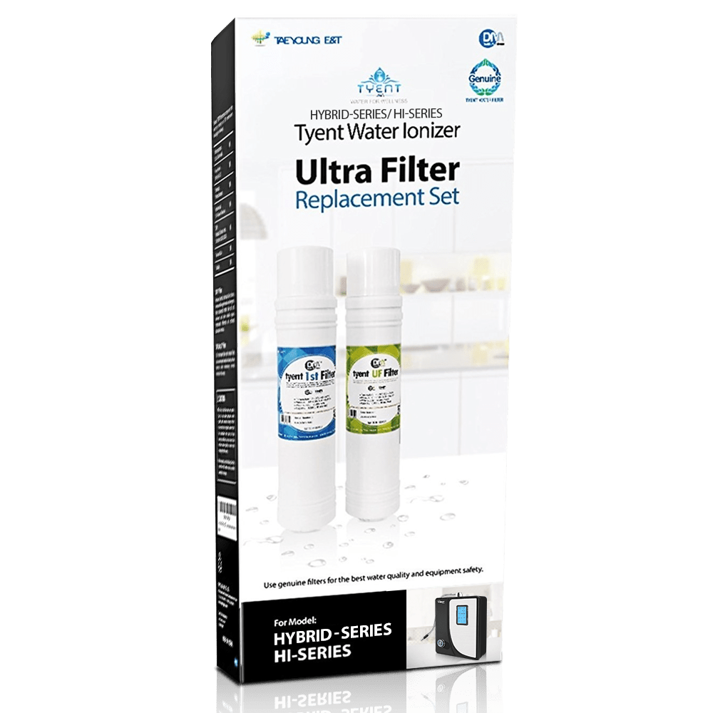 TYENT Water Ionizers HYBRID Ultra Dual Filtration Set