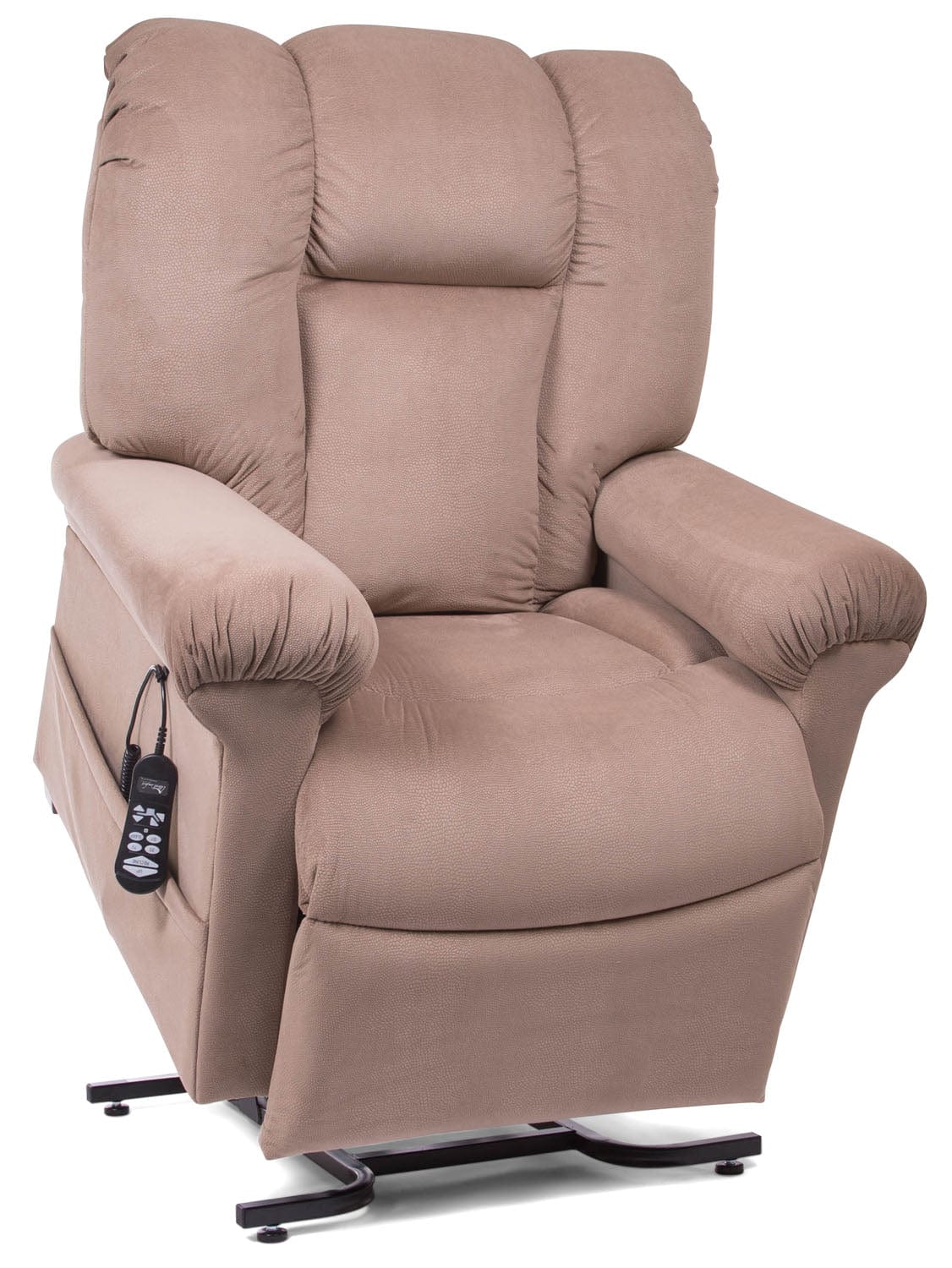 ULTRACOMFORT 3-Position Lift Chair + Almond UltraComfort Eclipse UC562 Medium/Large 5 Zone Zero Gravity Power Lift Chair Recliner