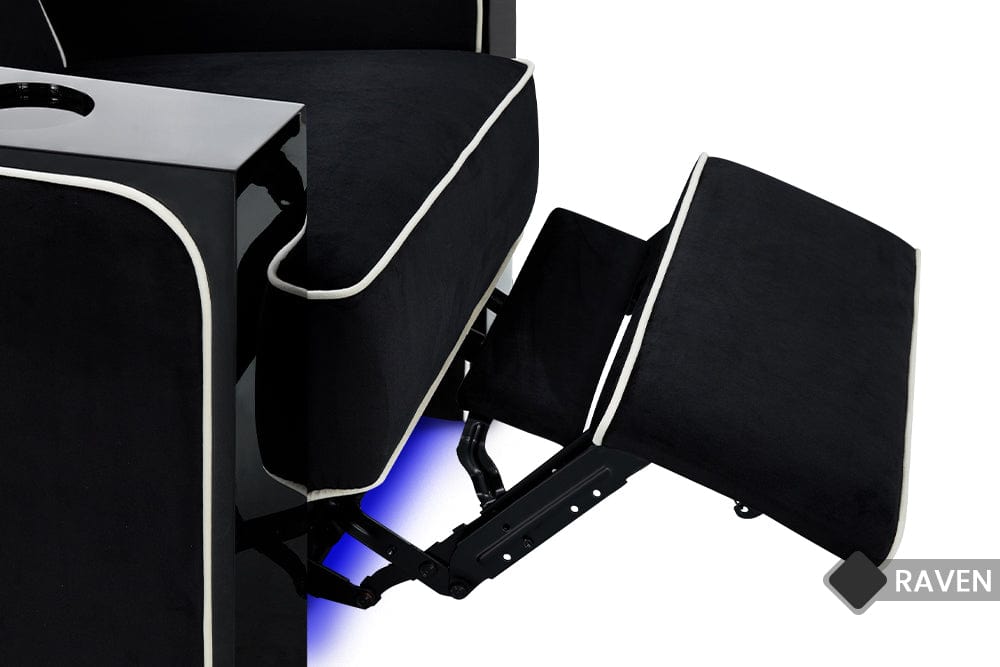 Valencia Home Theater Seating Home Theater Seating Parisian Velour Home Theater Seating with Cup Holder &amp; USB Port