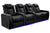 Valencia Home Theater Seating Home Theater Seating Tuscany Ultimate Leather Home Theater Seating with Power Headrest & Cup Holder