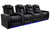 Valencia Home Theater Seating Home Theater Seating Tuscany Ultimate Leather Home Theater Seating with Power Headrest & Cup Holder