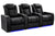 Valencia Home Theater Seating Home Theater Seating Tuscany Ultimate Leather Home Theater Seating with Power Headrest & Cup Holder