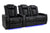 Valencia Home Theater Seating Home Theater Seating Tuscany XL Leather Home Theater Seating with Power Headrest & Cup Holder