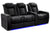 Valencia Home Theater Seating Home Theater Seating Tuscany XL Ultimate Leather Home Theater Seating with Power Headrest & Cup Holder