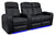 Valencia Home Theater Seating Home Theater Seating Verona Leather Home Theater Seating with Power Headrest & Cup Holder