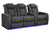 VALENCIA Home Theatre Seats Graphite - Row of 3 - Loveseat Left | Width: 92.25" Height: 43.5" Depth: 39.75" Valencia Tuscany Ultimate Luxury Edition