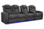 VALENCIA Home Theatre Seats Graphite - Row of 4 – Loveseat Left | Width: 123" Height: 43.5" Depth: 39.75" Valencia Tuscany Ultimate Luxury Edition