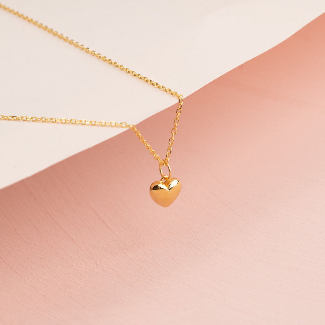 Lamia Gold Heart Necklace