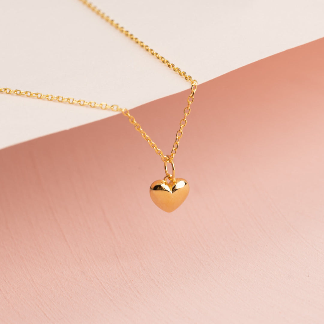 Lamia Gold Heart Necklace