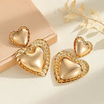 Load image into Gallery viewer, Vintage Inspired Classy Double Heart Earrings

