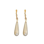 Load image into Gallery viewer, Water Drop Pearl Diamond Earrings
