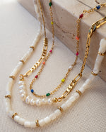 Load image into Gallery viewer, Alba Rainbow and Gold Choker
