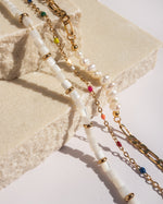 Load image into Gallery viewer, Alba Rainbow and Gold Choker

