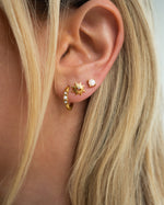 Load image into Gallery viewer, Jessi Gold Pearl Stud Earrings
